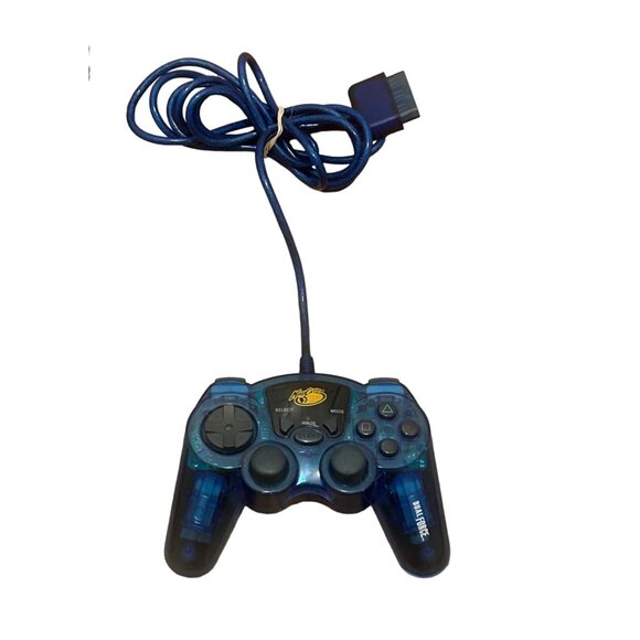 Lot of 2 MadCatz Sony PlayStation 2 Controllers Boston Red Sox/Dual Force 8016 - Picture 3 of 6